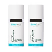 Timeless Skin Care Hydrating Eye Cream - Skin Care Cream for Eyes with Hyaluronic Acid - Hydrating Beauty Product for Personal Care - 0.5 fl oz Pack of 2