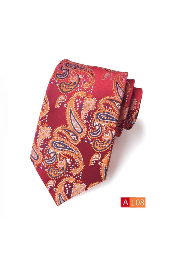 Timeless Stripes Men's Classic Business Tie 1 Pack, Made from a Smooth Silk Polyester Blend with a Traditional Woven Jacquard Stripe Motif Suitable for All Formal Occasions