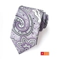 thumbnail image 1 of Timeless Stripes Men's Classic Business Tie 1 Pack, Made from a Smooth Silk Polyester Blend with a Traditional Woven Jacquard Stripe Motif Suitable for All Formal Occasions, 1 of 5
