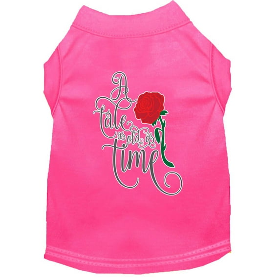 Pet Dog Cat Shirt Screen Printed, "Timeless Tale"