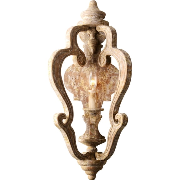 Timeless Terracotta Sconce with Bronze Finish