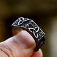 thumbnail image 1 of Timeless Titanium Steel Ring For Men Polished Finish Classic Style Jewelry Size 7 8 9 10 11 12 13 For Men Only, 1 of 5