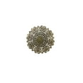 thumbnail image 1 of Timeless Treasure: Gold Alloy Filigree Pendant (40mm Circle), 1 of 1