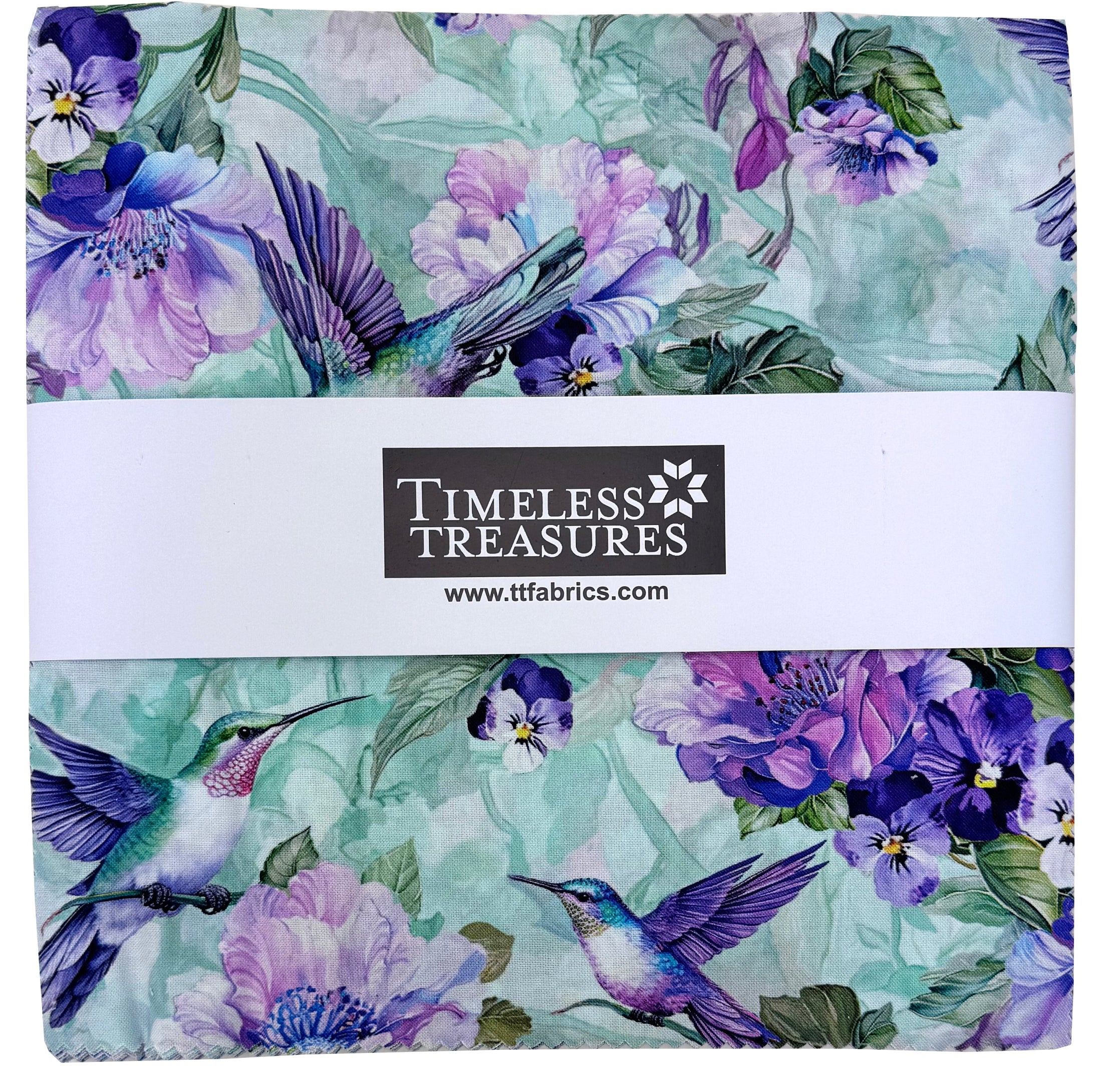 Timeless Treasures - Garden Delight 10" Squares 42 pcs - Walmart.com