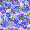 thumbnail image 1 of Timeless Treasures Hydrangea Bliss Medium Flowers Cotton Fabric BTY, 1 of 2
