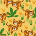 thumbnail image 1 of Timeless Treasures Jungle Boogie Sun Tigers 100% Cotton Fabric sold by the yard, 1 of 1