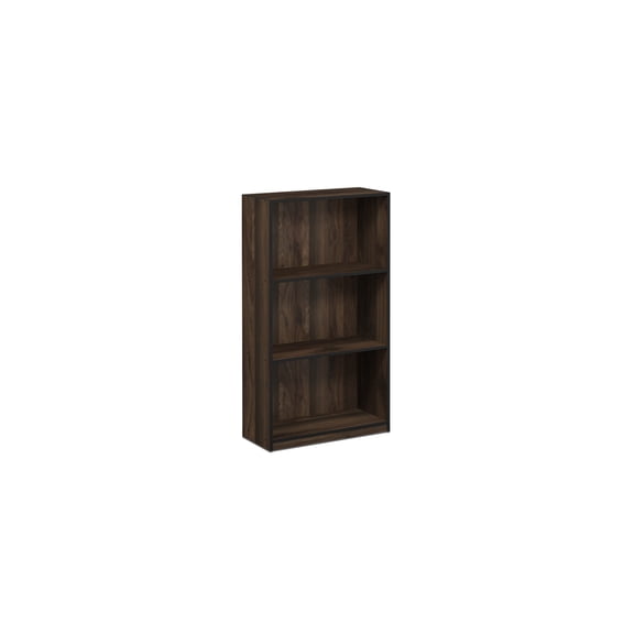 Timeless Trends 3-Tier Bookcase Storage Shelves 9.25D x 21.75W x 39.50H Inches Functional Open Shelves for Display