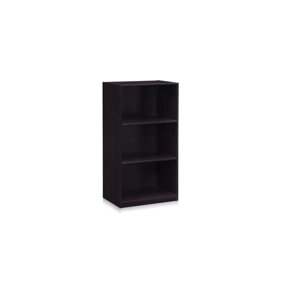 Timeless Trends 3-Tier Bookcase Storage Shelves 9.25D x 21.75W x 39.50H Inches Functional Open Shelves for Display