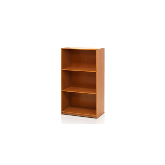 Timeless Trends 3-Tier Bookcase Storage Shelves 9.25D x 21.75W x 39.50H Inches Functional Open Shelves for Display
