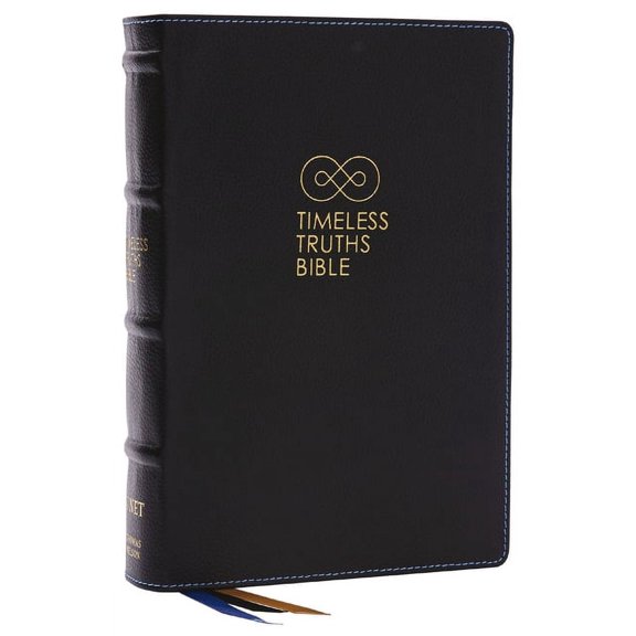 Timeless Truths Bible: One Faith. Handed Down. for All the Saints. (Net, Black Genuine Leather, Comfort Print), (Hardcover)