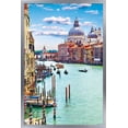 thumbnail image 1 of Timeless Visions - Canals of Venice Wall Poster, 22.375" x 34", Framed, 1 of 3
