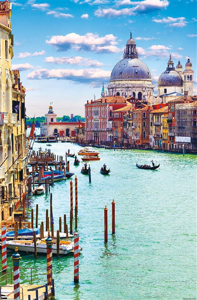Timeless Visions - Canals of Venice Wall Poster, 22.375" x 34"