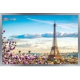 thumbnail image 1 of Timeless Visions - Eiffel Tower Wall Poster, 22.375" x 34", Framed, 1 of 3