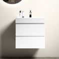thumbnail image 1 of Timeless White Look - Soft - Closing Function - Bathroom Refresh - Elegant & Practical Vanity, 1 of 4
