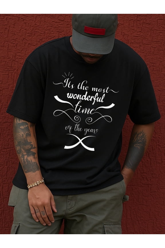 Timeless Wonder funny t shirts t shirts mens local warehouse short black Breathable fabric, round neck, short sleeves, perfect for summer outdoor activities and leisure wear Weekend casual wear