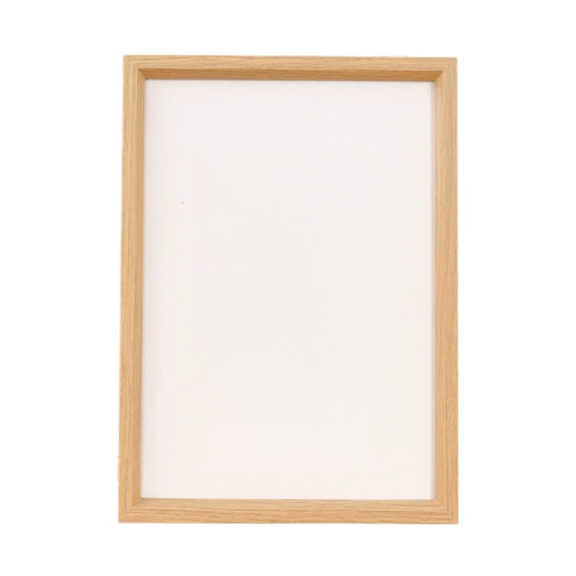 Timeless Wooden Photo Frame with Display for Desktop or Wall Mount Classic Inclined & Place Design for -Style