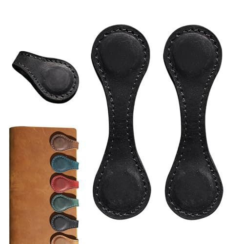 TimelessMark - Custom Leather Bookmarks, 2025 New Erebloom Bookmark with Identity, Timelessmark - Personalized Leather Bookmark, Bookmark for Reading, Book Lovers (2Pcs)