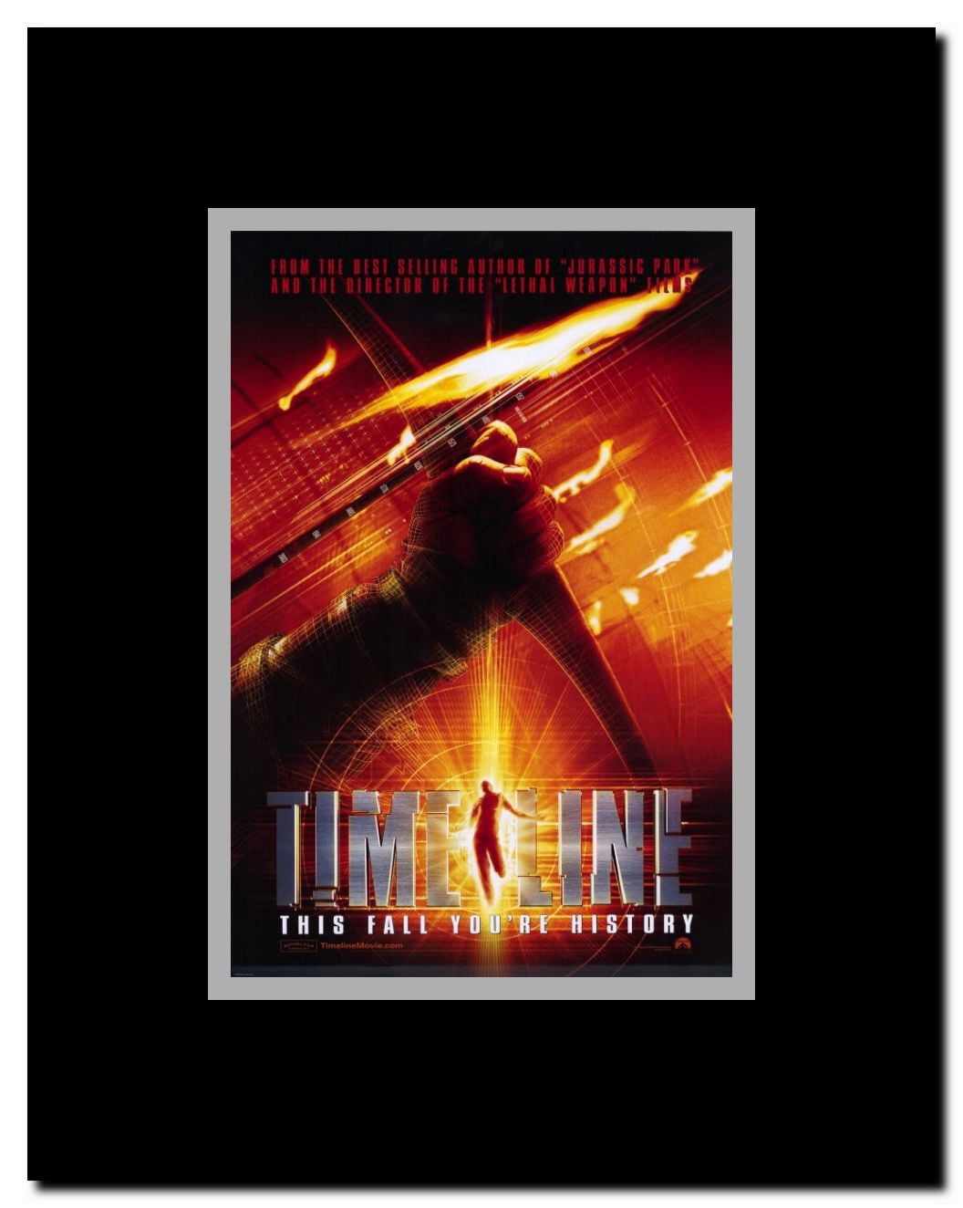 Timeline Framed Movie Poster