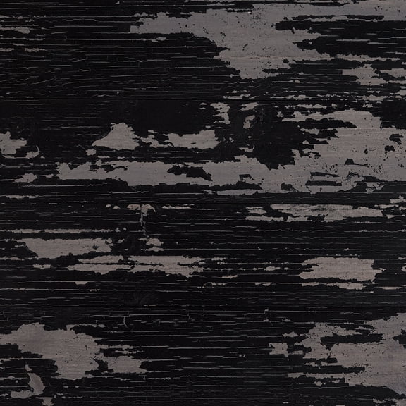 Timeline Skinnies 5.5" x 47.5" Solid Wood Wall Paneling, Black Black