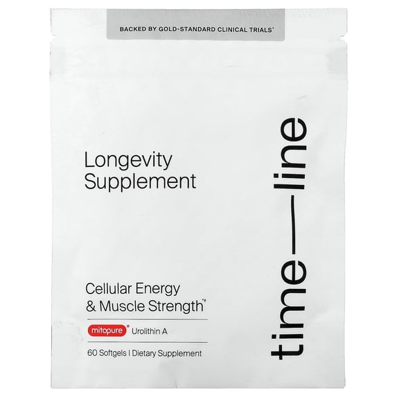 Timeline Mitopure Urolithin A Supplement Softgels