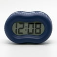 thumbnail image 1 of Timelink Rubber Smartlight Fashion Digital LCD Alarm Clock - Blue, 1 of 7