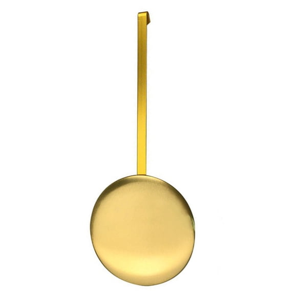 Timepieces Enhancement Gold Swinging Pendulums,Durablility Rusts Resistant Clock Pendulums Highly Gloss Clock Pendulums