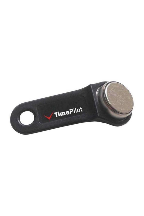 Keytabs,Blck,Stainless Steel/Plstic,PK10 1010