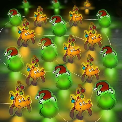 [Timer] 10 FT 30 LED Christmas Lights - Battery Operated Christmas String Lights for New Year Winter Christmas Decorations Indoor Outdoor Holiday Party Decorations$$Home Decor, Kitchen, & Other