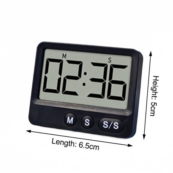 Timer Clock Countdown Timer Event Timer with Magnetic Back