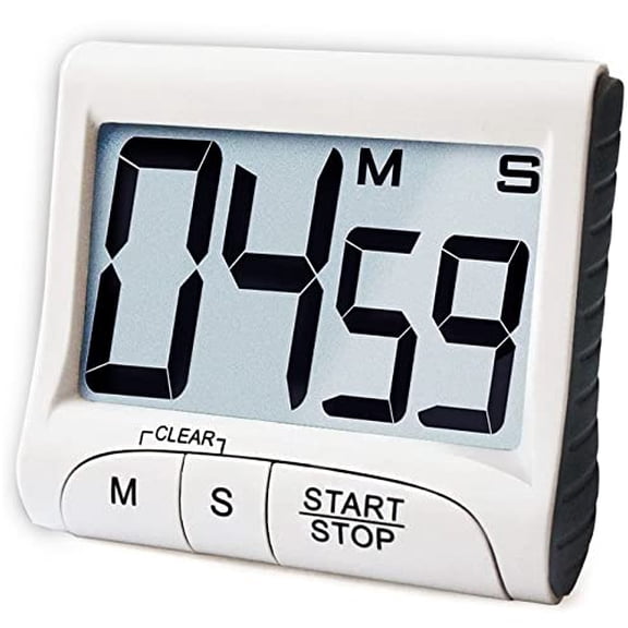 Timer Count Down/Count up Large Screen (White)…