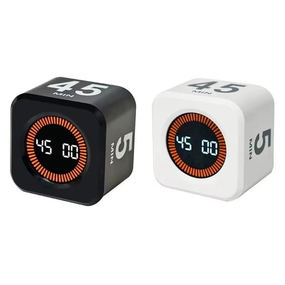 Timer Cube Timer Visual LED Display Time Kids Time Management Kitchen Countdown Timer