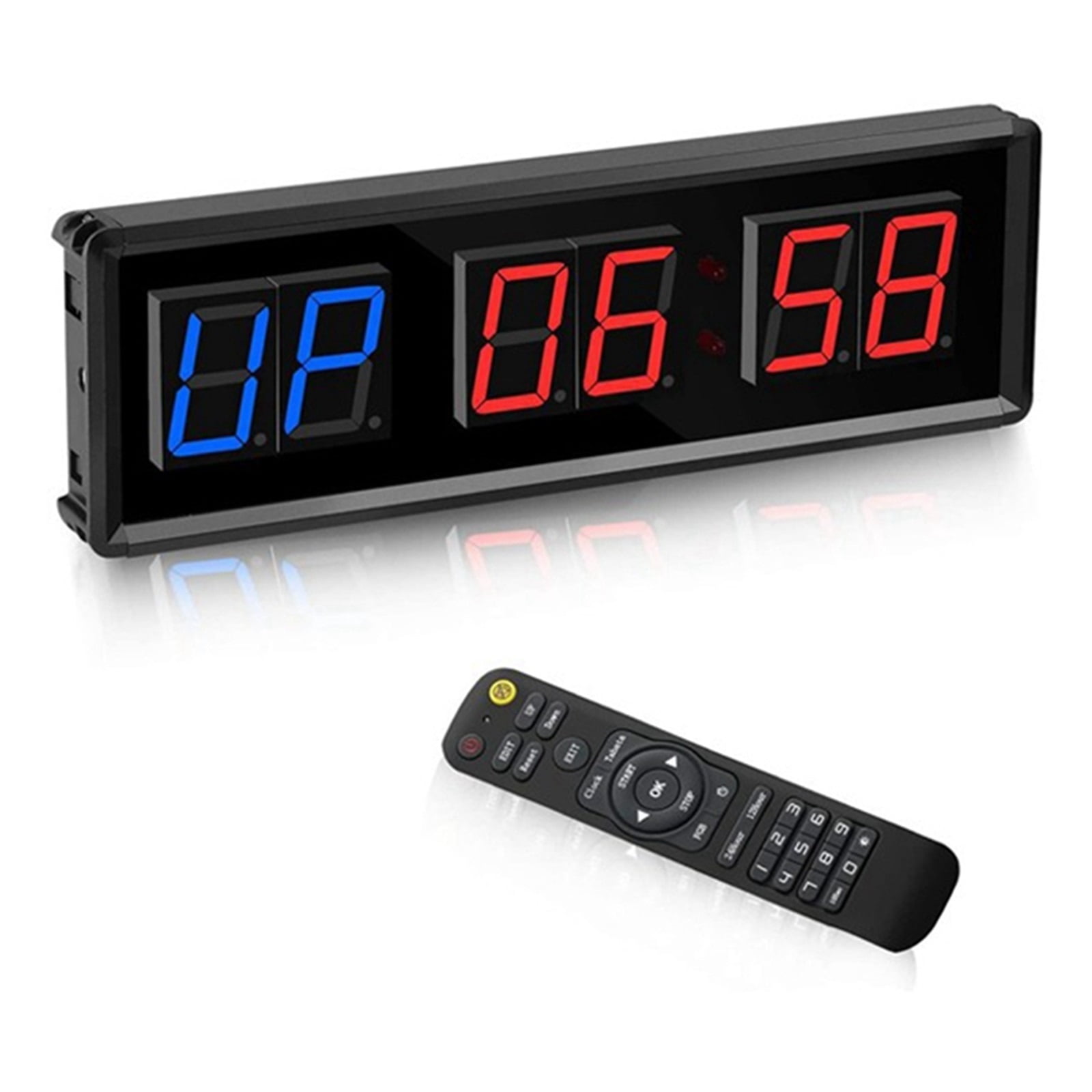 Timer Digital Wall Down/up Clock Timer, Digits Fitness Clock Timer,led