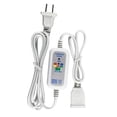 thumbnail image 1 of Timer Extension Cord Extension Cable 60W Load, , 200cM Length for Ceiling Fan LED Light, 1 of 9