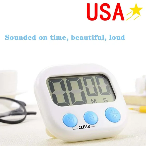 Timer Milk Tea Shop Special Kitchen Timer Alarm Clock Dual-Use Countdown Timer