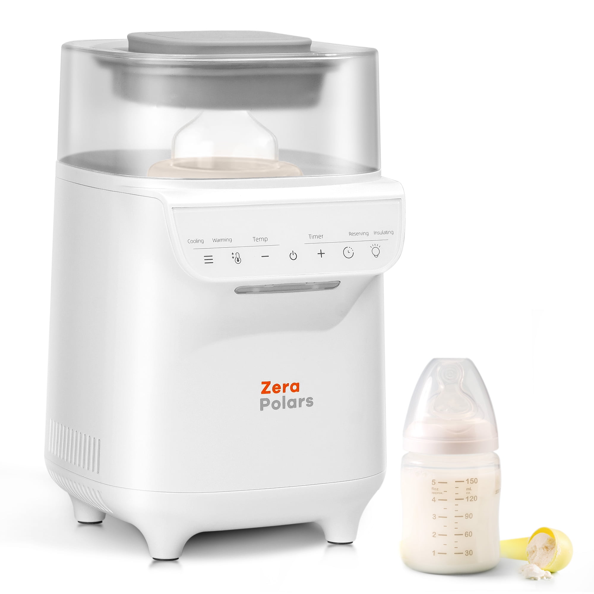 Baby Bottle Warmer, Zera Polars 8in1 Bottle Warmer Baby Milk Warmer