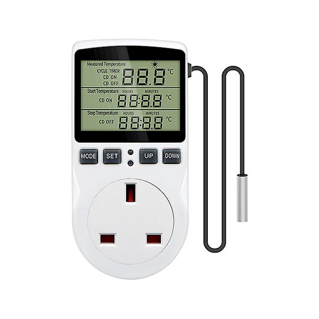 Timer Socket Digital Thermostat 220v Temperature Controller Socket ...