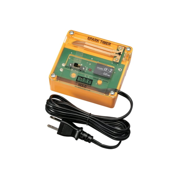 Timer, Spark with 60Hz single function. .The 6th double dot is in bold for easier reading. Made by Narika Corporation.