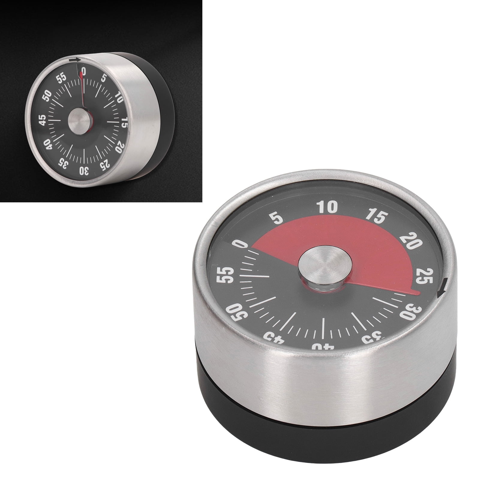 Timer, Stainless Steel 70db Alert High Accuracy Visual Timer, High And