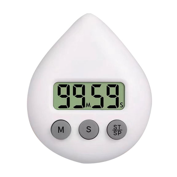 Timer for Kids|Waterproof Small Timers Digital|Suction Cup Timer with LCD Display for Classroom, Sho