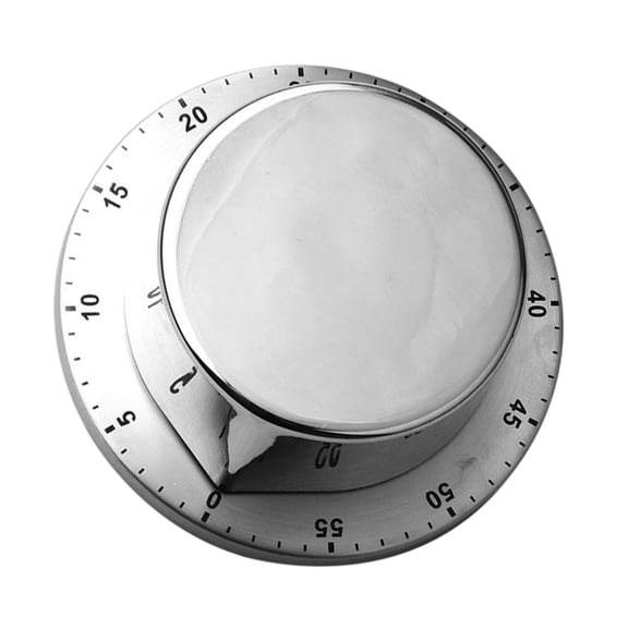 Baking Reminder Kitchen Combination Lock Small Digital Clock Retro Buckle Silver