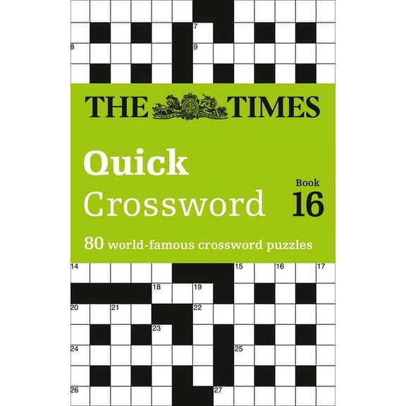 Times Crosswords Times 2 Crossword 16, (Paperback)