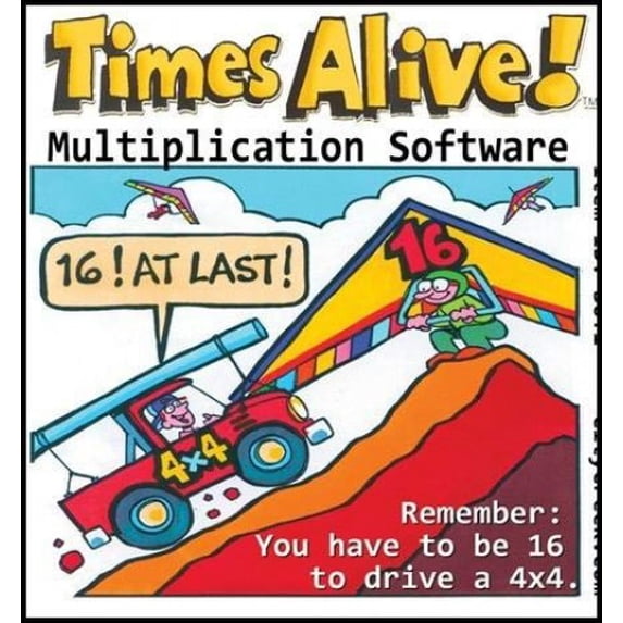 Pre-Owned Times Alive: Multiplication CD/ROM (Times Tables the Fun Way!) Paperback