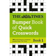 Times Crosswords Times Bumper Book of Quick Crosswords Book 1, Paperback
