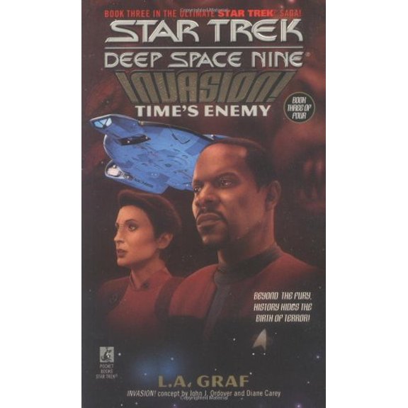 Pre-Owned Invasion: Time's Enemy (Star Trek Deep Space Nine, Book Three of Four) (Paperback) 0671541501 9780671541507