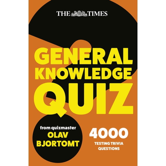 Times Puzzle Books The Times General Knowledge Quiz Book: 4000 Challenging Questions from Quizmaster Olav, (Paperback)