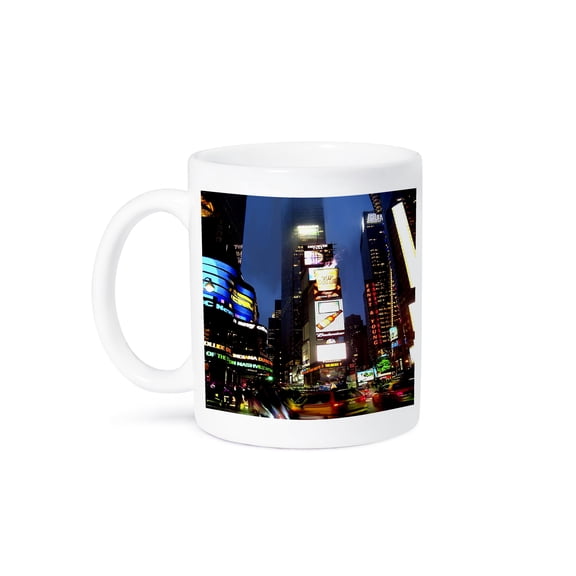 3dRose, Times Square, 11oz Mug