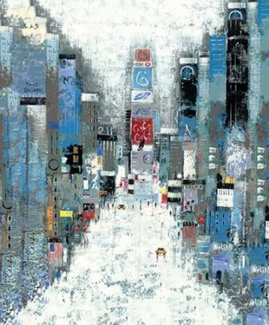 Times Square Canvas Art - Lee McCarthy (20 x 24)