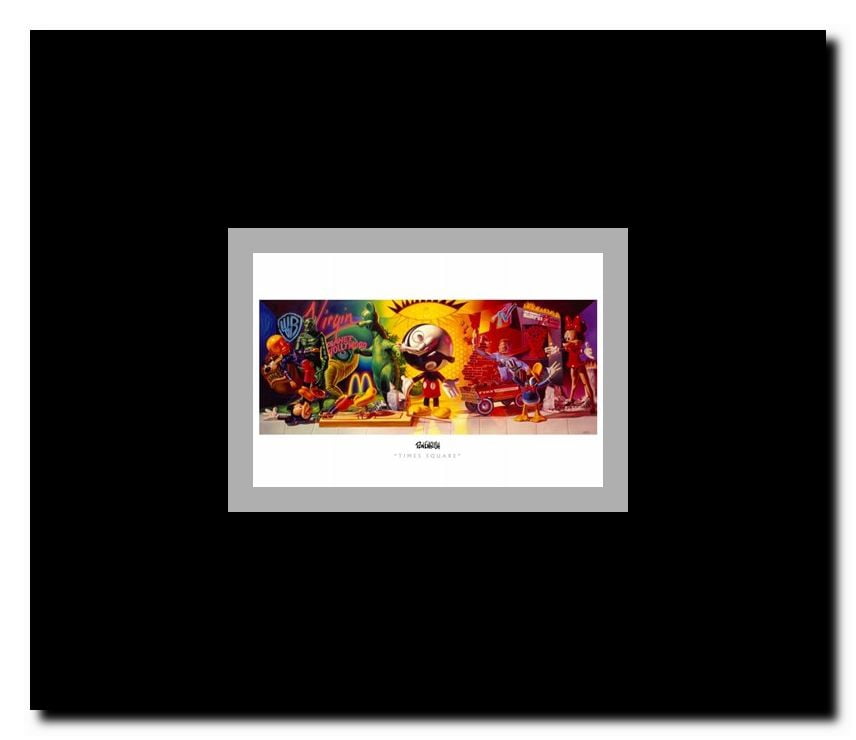 Times Square Framed Movie Poster