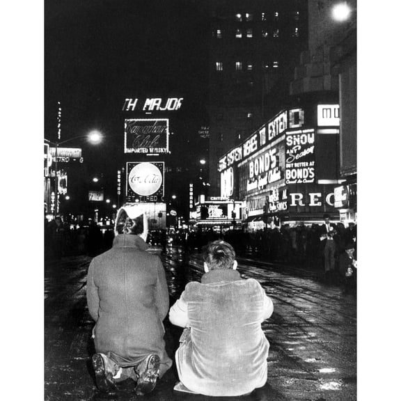 Times Square History (18 x 24)