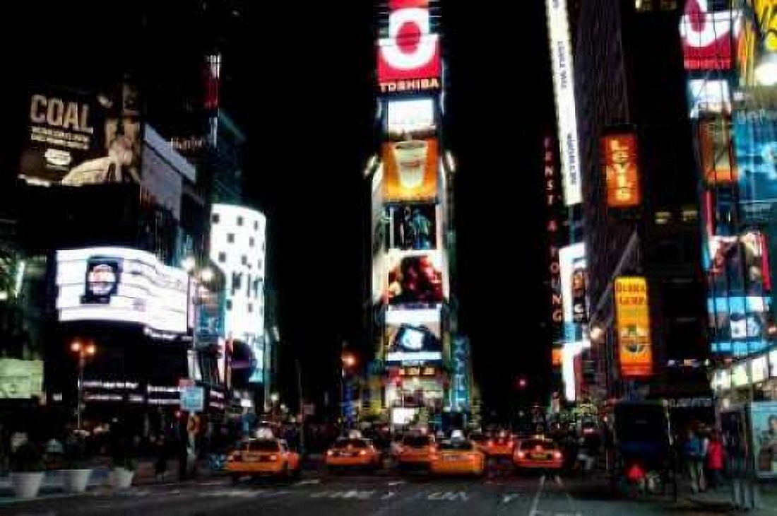 Times Square III Canvas Art - Erin Berzel (20 x 28)